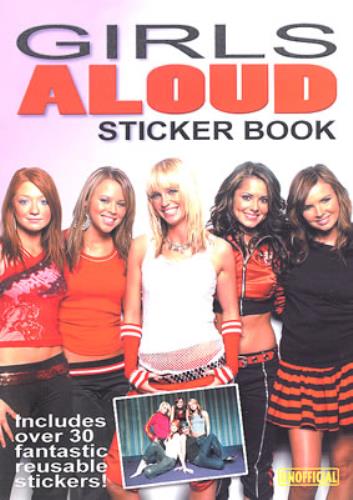 Girls Aloud Sticker Book book UK GLUBKST330308