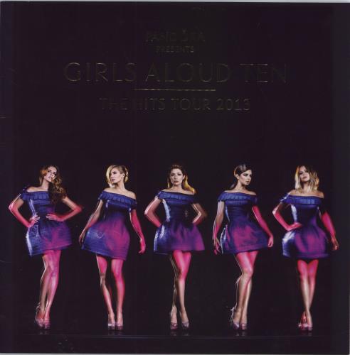 Girls Aloud Ten: The Hits Tour 2013 tour programme UK GLUTRTE790964