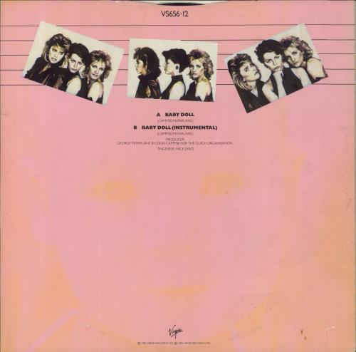 Girls Can't Help It Baby Doll 12" vinyl single (12 inch record / Maxi-single) UK O7S12BA829344