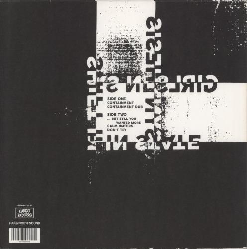 Girls In Synthesis Shift In State - Grey/White Vinyl vinyl LP album (LP record) UK 9Q9LPSH877995