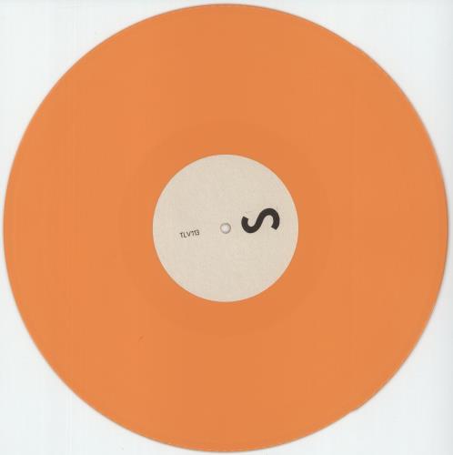 Girls Names Stains On Silence - Orange Vinyl + Black Sleeve vinyl LP album (LP record) UK 9KZLPST871914