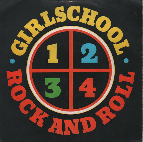Girlschool 1-2-3-4 Rock And Roll 7" vinyl single (7 inch record / 45) UK GSC07RO183134