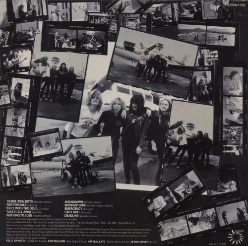 Girlschool Demolition vinyl LP album (LP record) UK GSCLPDE238429