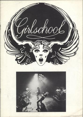 Girlschool Girlschool tour programme UK GSCTRGI694318