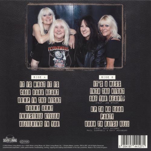 Girlschool WTFortyFive? vinyl LP album (LP record) UK GSCLPWT865419