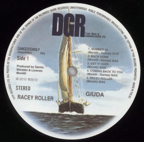 Giuda Racey Roller vinyl LP album (LP record) UK 815LPRA866638