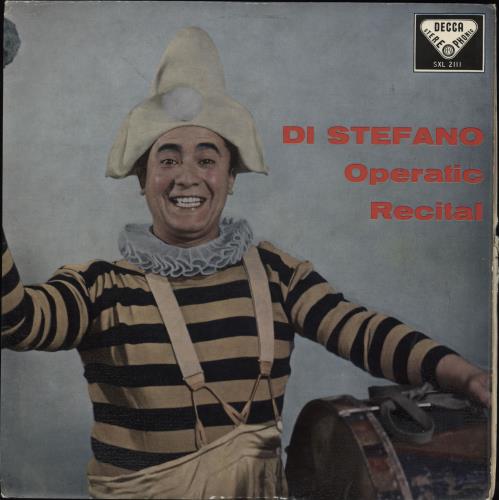 Giuseppe Di Stefano Di Stefano Operatic Recital vinyl LP album (LP record) UK GNULPDI765195
