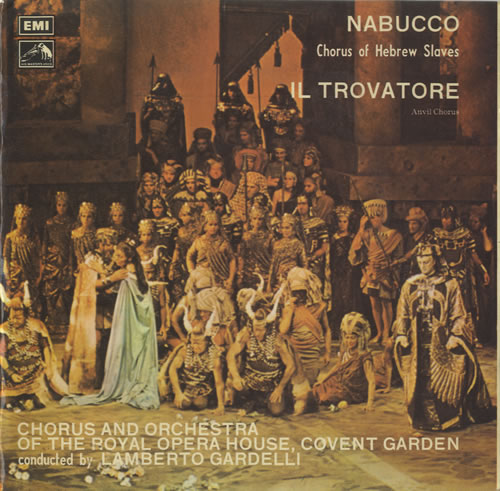Giuseppe Verdi Famous Italian Opera Choruses 7" vinyl single (7 inch record / 45) Greek VBO07FA514574