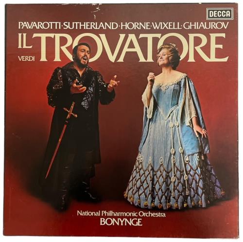 Giuseppe Verdi Il Trovatore Vinyl Box Set UK VBOVXIL533757