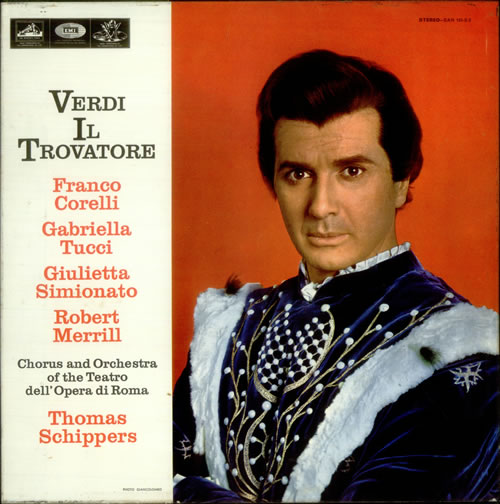 Giuseppe Verdi Il Trovatore Vinyl Box Set UK VBOVXIL538712