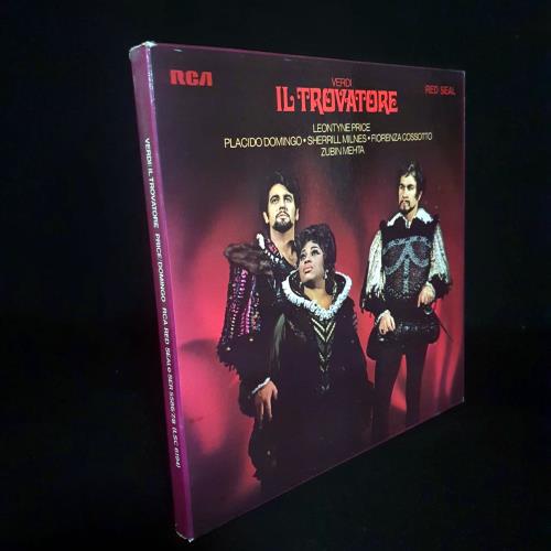 Giuseppe Verdi Il Trovatore Vinyl Box Set UK VBOVXIL759998