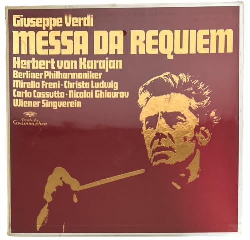Giuseppe Verdi Messa Da Requiem - Sealed Vinyl Box Set German VBOVXME820440