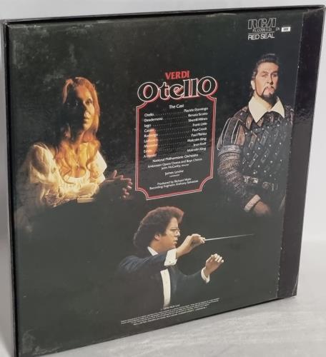 Giuseppe Verdi Otello Vinyl Box Set UK VBOVXOT689505