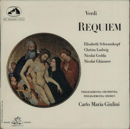 Giuseppe Verdi Requiem 2-LP vinyl record set (Double LP Album) UK VBO2LRE753641