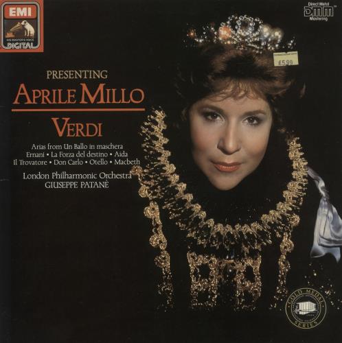Giuseppe Verdi Verdi: Arias From Un Ballo In Maschera, Ernani, La Forza Del Destino, Aida, Il Trovatore, Don Carlo, vinyl LP album (LP record) UK VBOLPVE869121