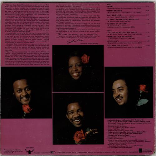 Gladys Knight & The Pips 2nd Anniversary - Complete vinyl LP album (LP record) US GLDLPND765094