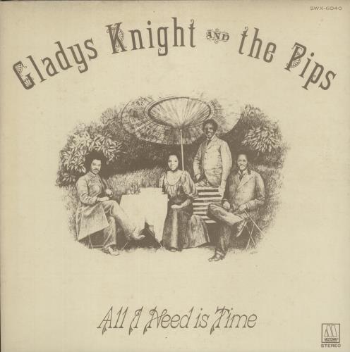 Gladys Knight & The Pips All I Need Is Time vinyl LP album (LP record) Japanese GLDLPAL873776