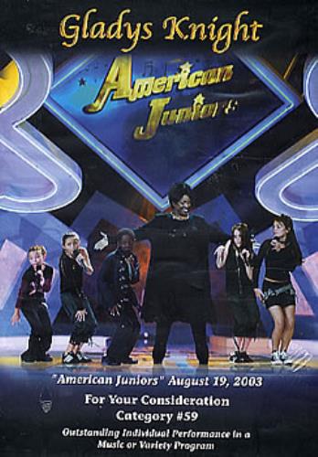 Gladys Knight & The Pips American Juniors DVD US GLDDDAM299345