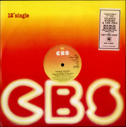Gladys Knight & The Pips Bourgie Bourgie 12" vinyl single (12 inch record / Maxi-single) UK GLD12BO520812