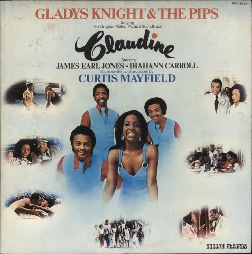 Gladys Knight & The Pips Claudine vinyl LP album (LP record) Japanese GLDLPCL873728