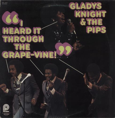 Gladys Knight & The Pips I Heard It Through The Grape-Vine! vinyl LP album (LP record) US GLDLPIH876263