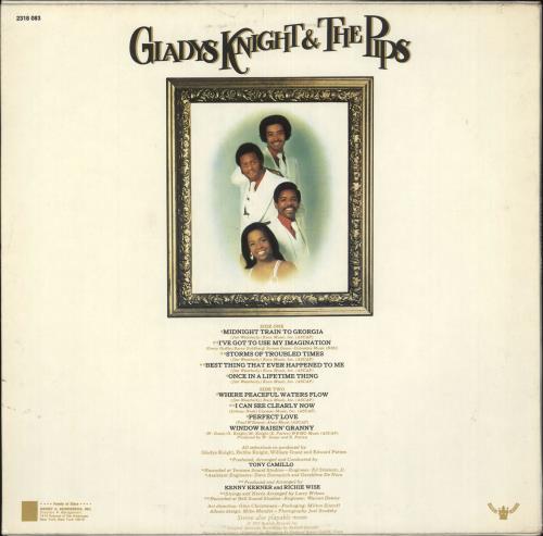 Gladys Knight & The Pips Imagination vinyl LP album (LP record) Greek GLDLPIM736889