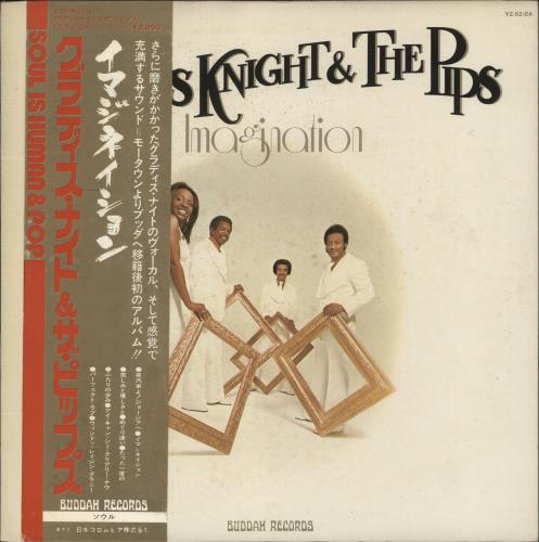 Gladys Knight & The Pips Imagination vinyl LP album (LP record) Japanese GLDLPIM873585
