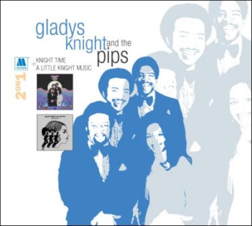 Gladys Knight & The Pips Knight Time / A Little Knight Music CD album (CDLP) UK GLDCDKN379242