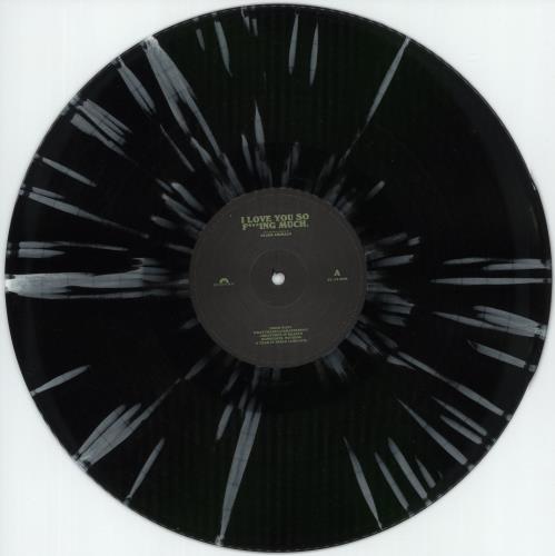Glass Animals I Love You So F***ing Much - Black & White Splatter Vinyl - Autographed vinyl LP album (LP record) UK G8ELPIL875116