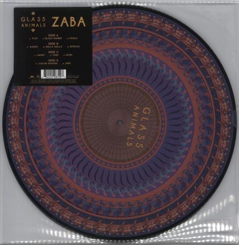 Glass Animals ZABA - Zoetrope picture disc LP (vinyl picture disc album) UK G8EPDZA876597