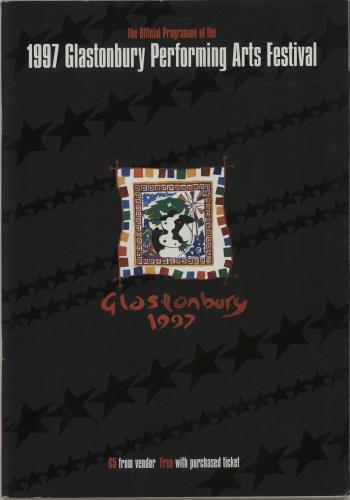 Glastonbury 1997 Festival tour programme UK G-FTRFE683106