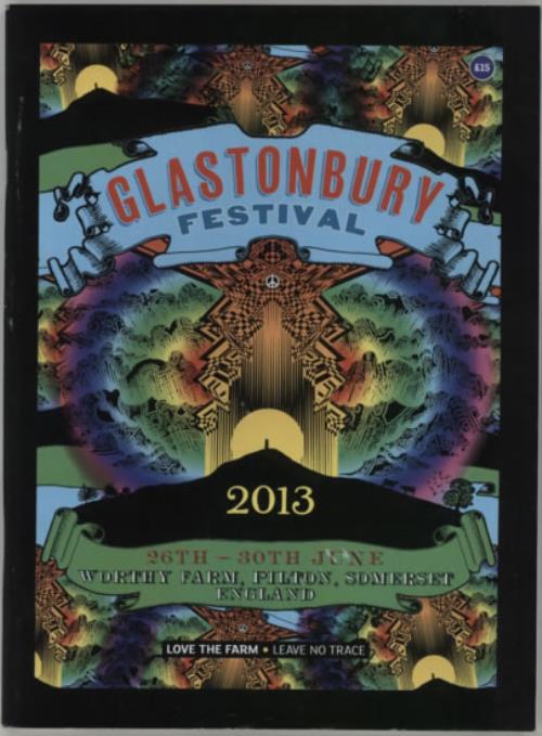 Glastonbury 2013 Festival tour programme UK G-FTRFE599881