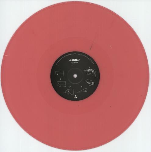 Glasvegas Godspeed - Pink Vinyl - Autographed vinyl LP album (LP record) UK GF-LPGO875061