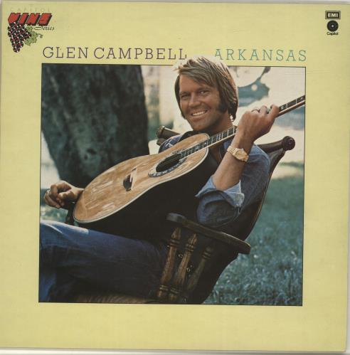 Glen Campbell Arkansas vinyl LP album (LP record) UK GLCLPAR690823