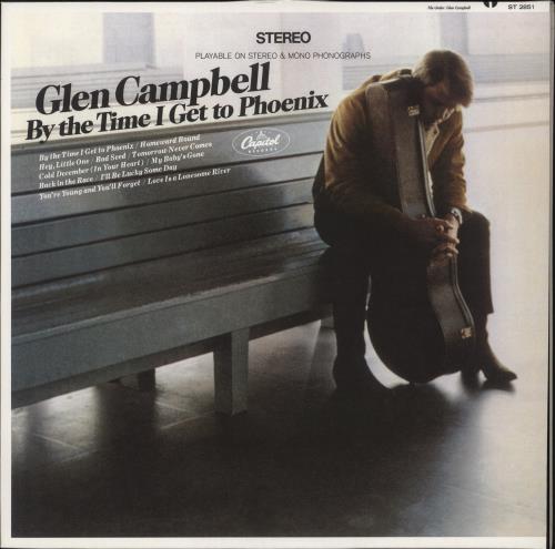 Glen Campbell By The Time I Get To Phoenix - 180gm Vinyl vinyl LP album (LP record) Hong Kong GLCLPBY867022