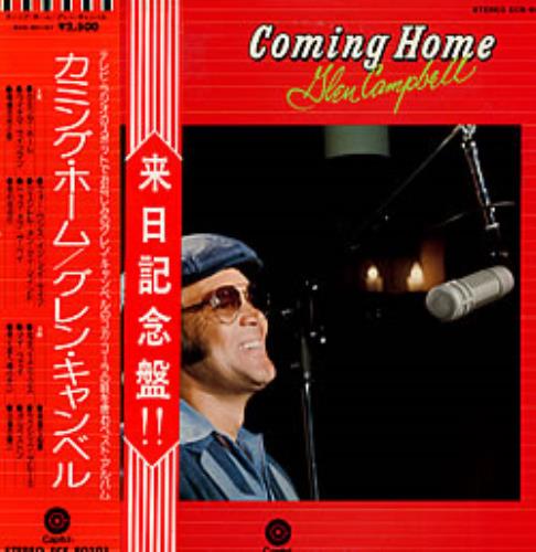 Glen Campbell Coming Home vinyl LP album (LP record) Japanese GLCLPCO218849