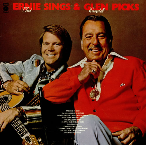 Glen Campbell Ernie Sings & Glen Picks vinyl LP album (LP record) UK GLCLPER459191