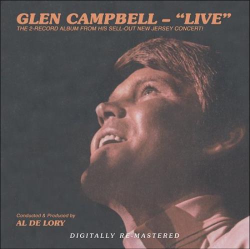 Glen Campbell Live CD album (CDLP) UK GLCCDLI428859