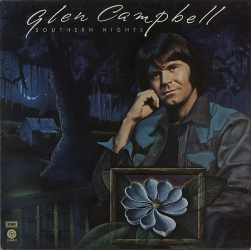 Glen Campbell Southern Nights vinyl LP album (LP record) UK GLCLPSO615891