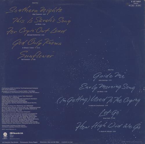 Glen Campbell Southern Nights vinyl LP album (LP record) UK GLCLPSO615891