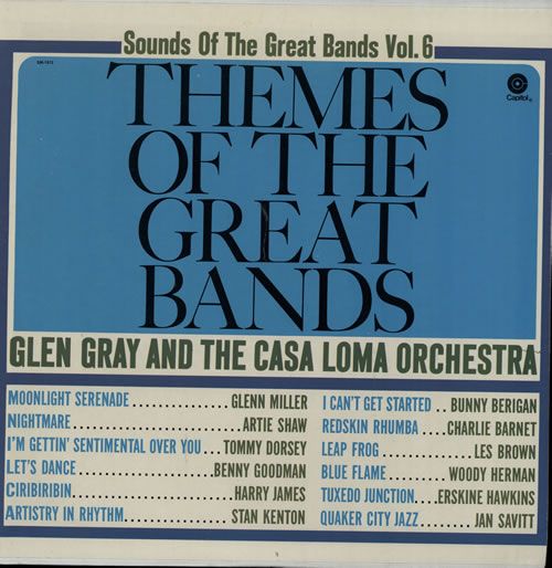 Glen Gray Themes Of The Great Bands - 70s vinyl LP album (LP record) US GQELPTH566137