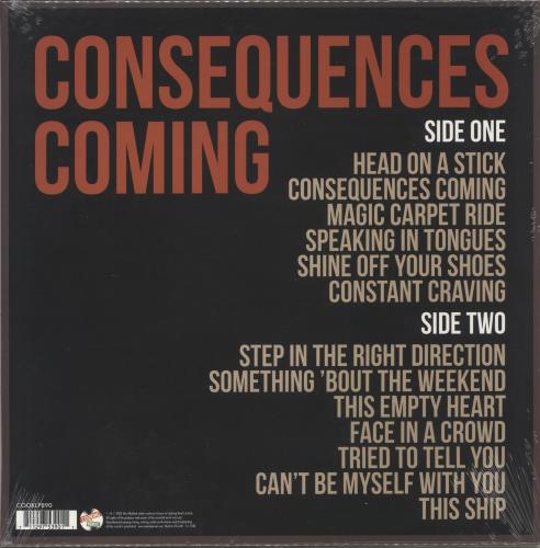 Glen Matlock Consequences Coming - Black Vinyl - Autographed Print - Sealed vinyl LP album (LP record) UK GMKLPCO880294