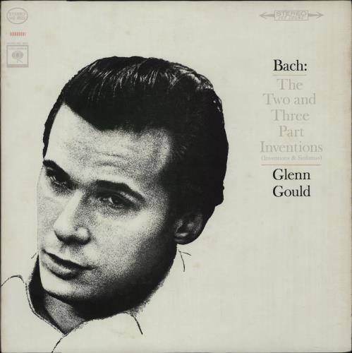 Glenn Gould Bach: The Two And Three Part Inventions vinyl LP album (LP record) US GZFLPBA660794