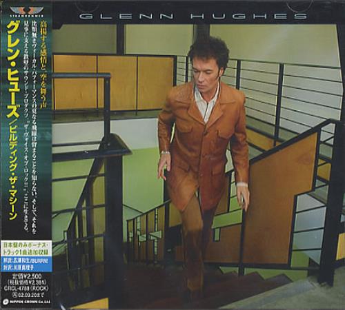 Glenn Hughes Building The Machine CD album (CDLP) Japanese GLHCDBU365135
