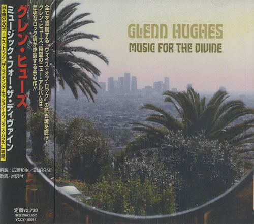 Glenn Hughes Music For The Divine CD album (CDLP) Japanese GLHCDMU462904