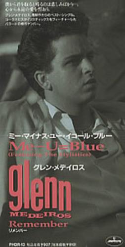 Glenn Medeiros Me-U=Blue 3" CD single (CD3) Japanese GMAC3ME308581