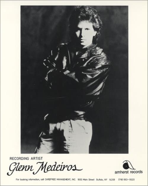 Glenn Medeiros Publicity Photographs photograph US GMAPHPU413260
