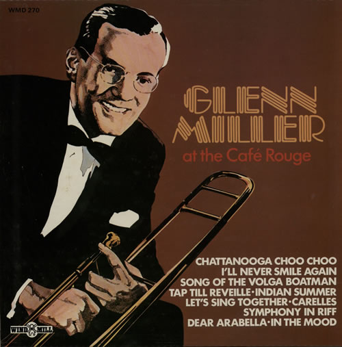 Glenn Miller At The Caf� Rouge vinyl LP album (LP record) UK GMELPAT566692