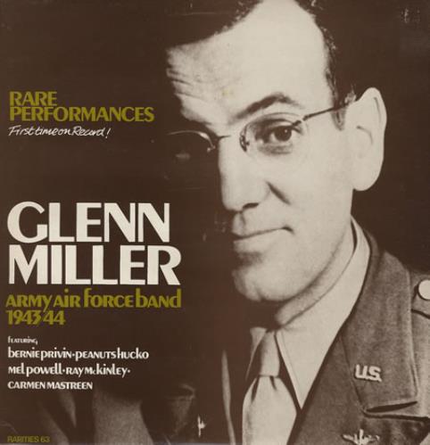 Glenn Miller Rare Performances 2-LP vinyl record set (Double LP Album) UK GME2LRA412739