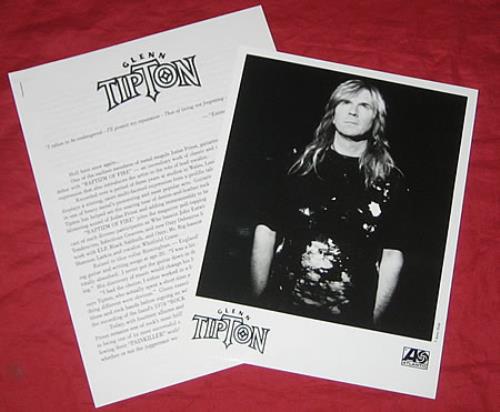 Glenn Tipton Baptizm Of Fire media press pack US GTPPPBA135895